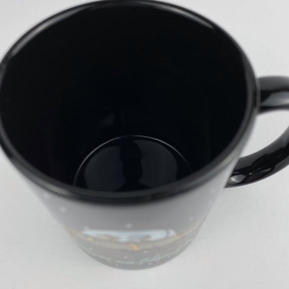 Rick and Morty coffee mug, black spaceship cup, 2017 Adult Swim - Picture 6 of 9